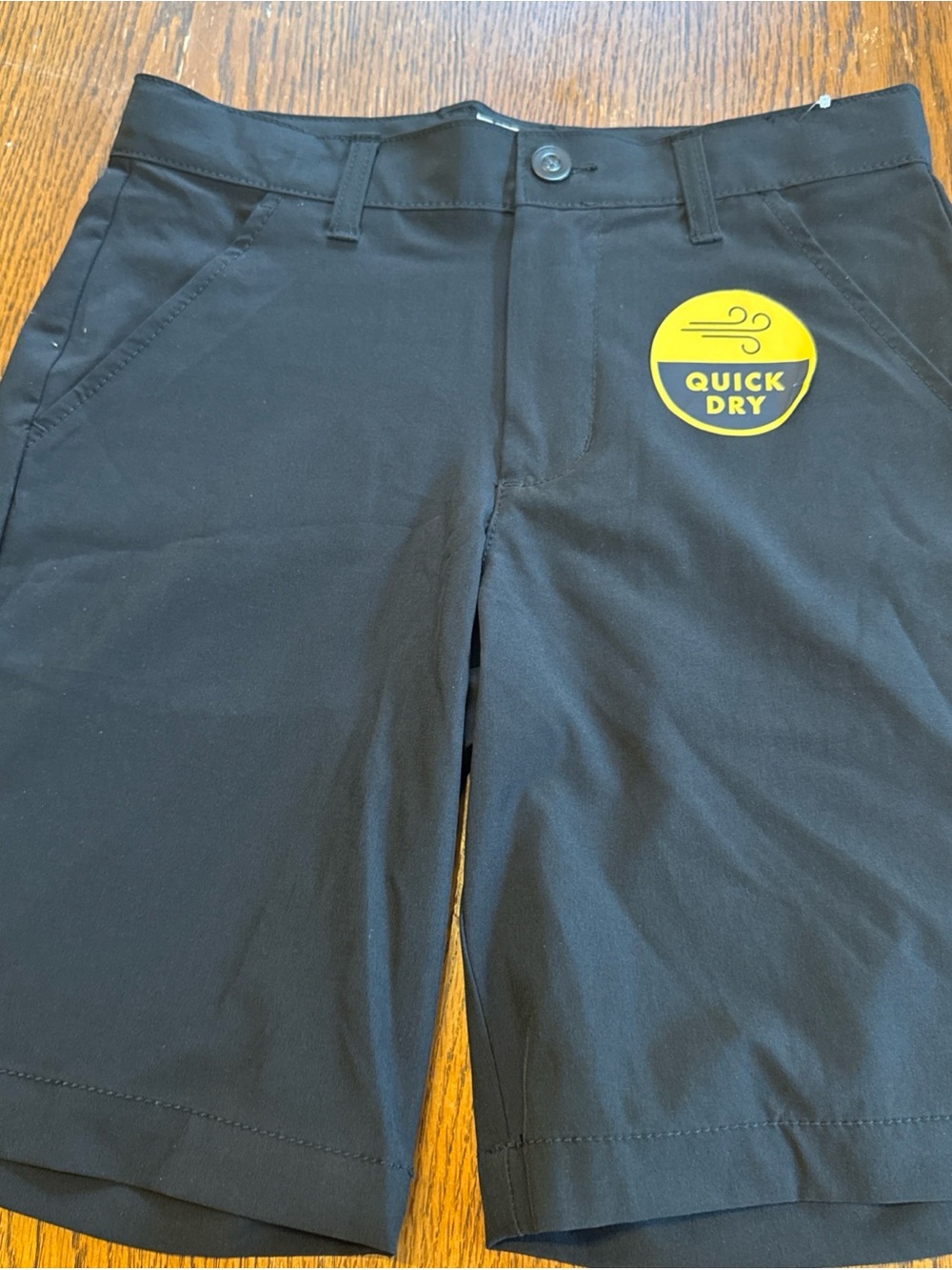 Cat& Jack Black Unisex Quick Dry Shorts Size 10 New With Tags adjustable waist